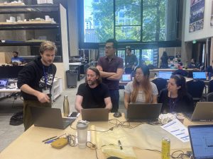 Group of people working on computers