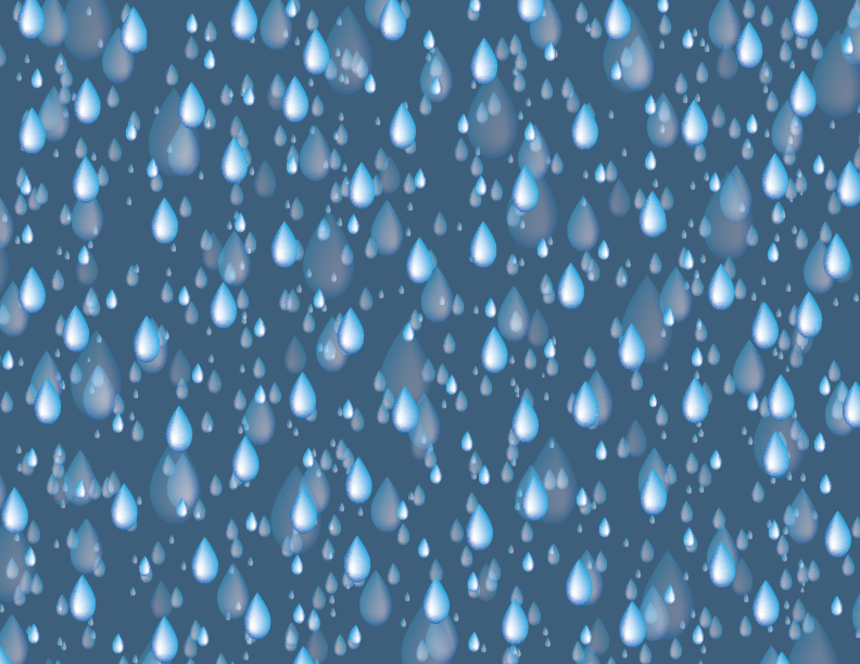 a close-up of a blue water droplet