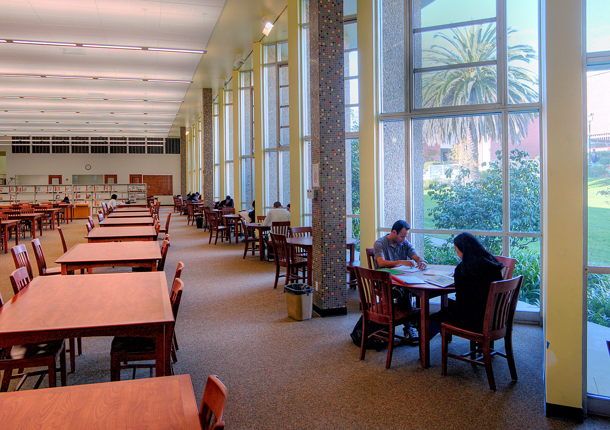 Projects Renovation And Retrofit At Contra Costa College   Contra Costa College Library Interior 2 2048x1443 