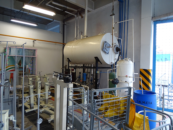 a room with machinery and equipment